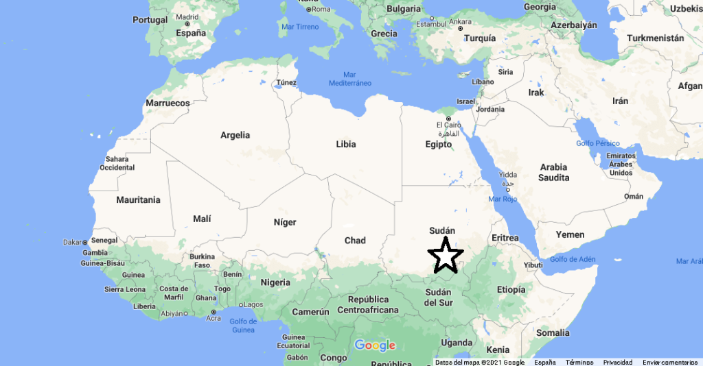 ¿Dónde queda Sudan