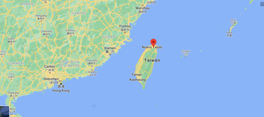¿Dónde queda Taipei