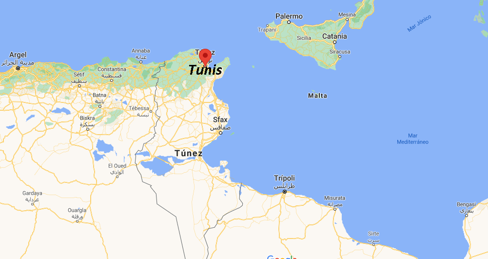 ¿Dónde queda Tunis