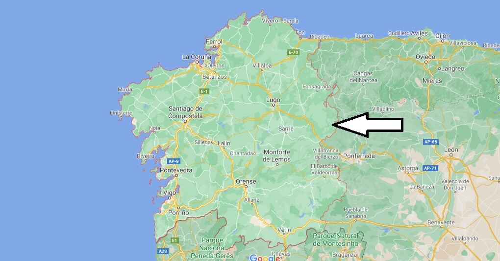 ¿Dónde queda la region de Galicia