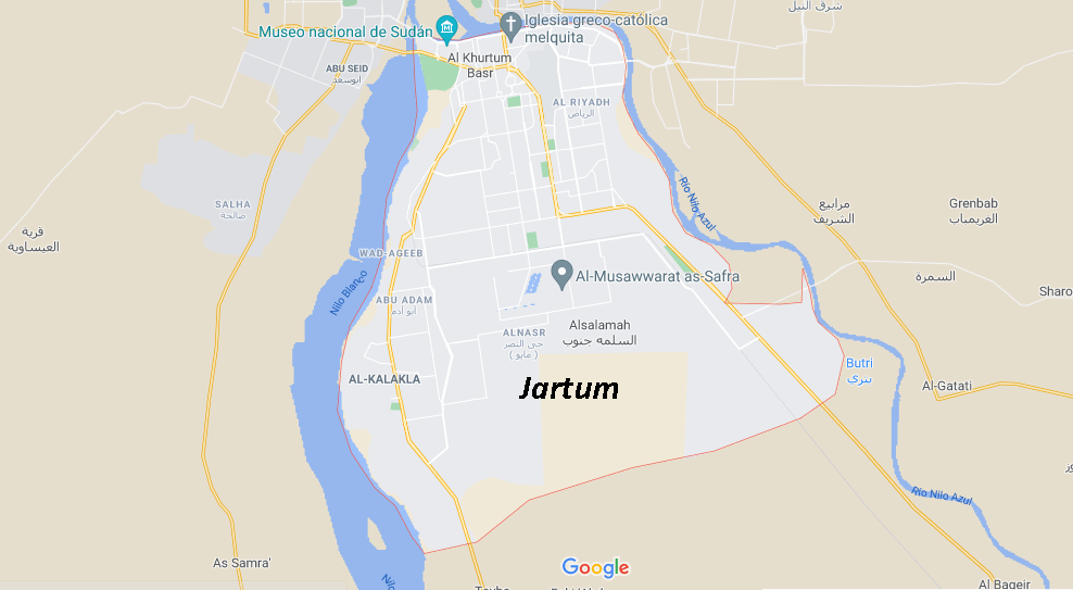 ¿Dónde se encuentra Jartum