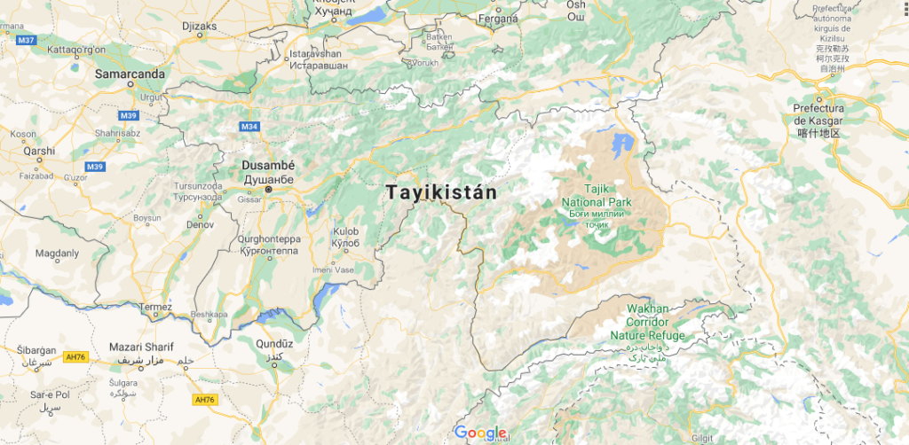 ¿Dónde se encuentra Tayikistán
