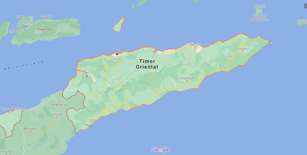 ¿Dónde se encuentra el Timor Oriental