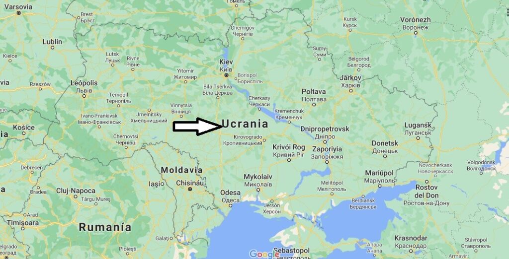 ¿Dónde se encuentra ubicado Ucrania