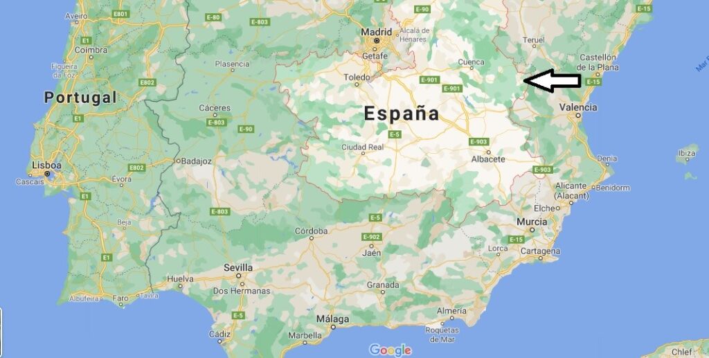 ¿Dónde se sitúa Castilla-La Mancha