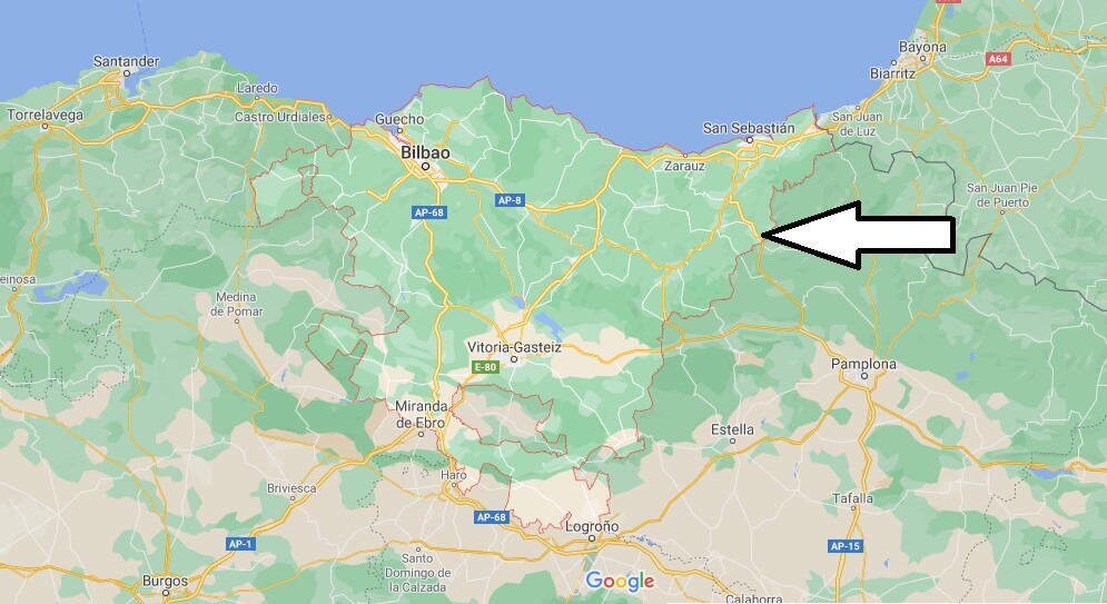 ¿Dónde se sitúa el País Vasco