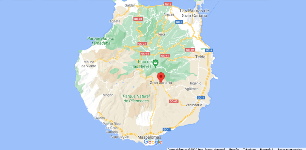 ¿Dónde se situan Las Palmas de Gran Canaria