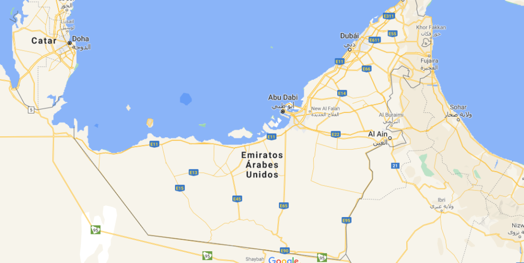 ¿Qué continente pertenece los Emiratos Árabes Unidos