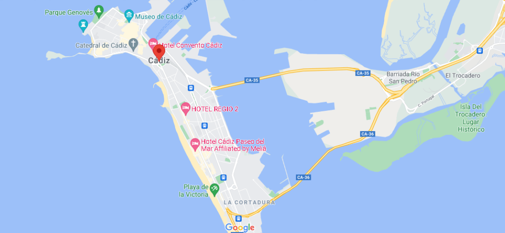 ¿Cuál es la capital de la provincia de Cádiz