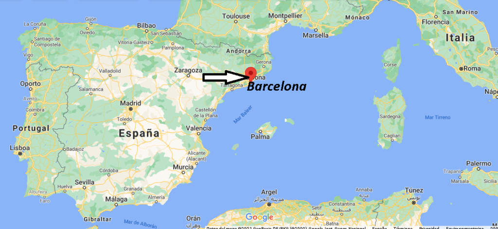 ¿Dónde está Barcelona
