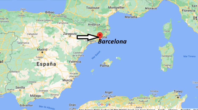 ¿Dónde está Barcelona