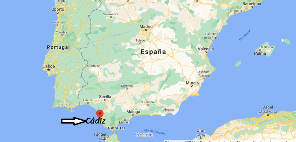 ¿Dónde está Cádiz
