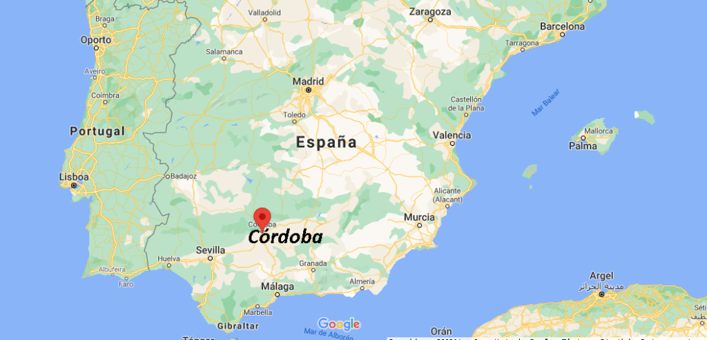 ¿Dónde está Córdoba (España)