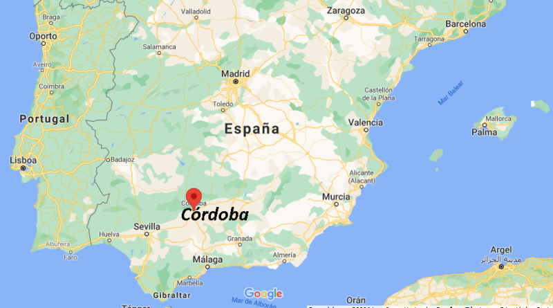 ¿Dónde está Córdoba (España)