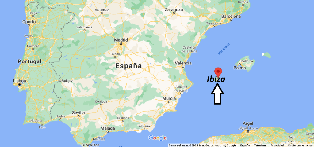 ¿Dónde está Ibiza