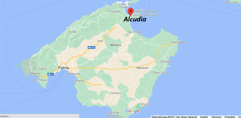 ¿Dónde está el pueblo de Alcudia