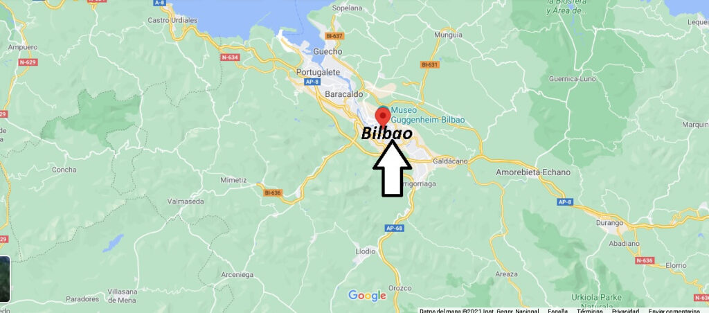 ¿Dónde está ubicada la ciudad de Bilbao