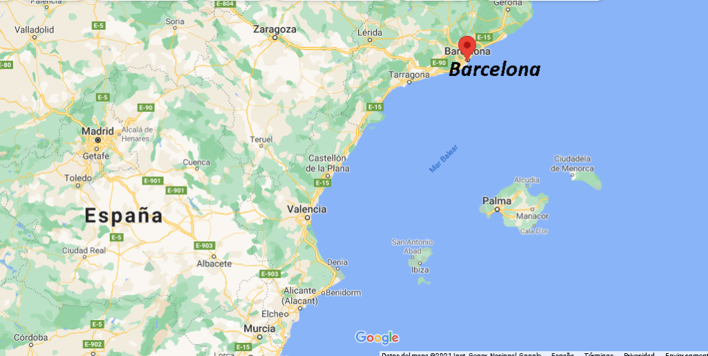 ¿Dónde queda Barcelona