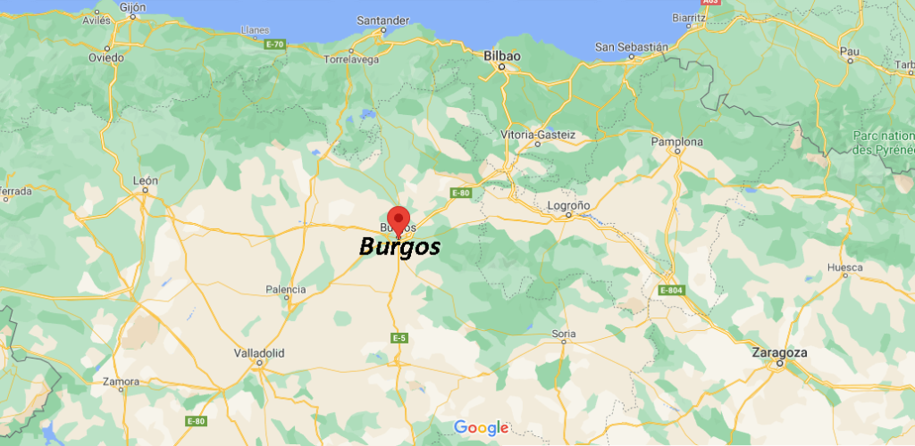 ¿Dónde queda Burgos