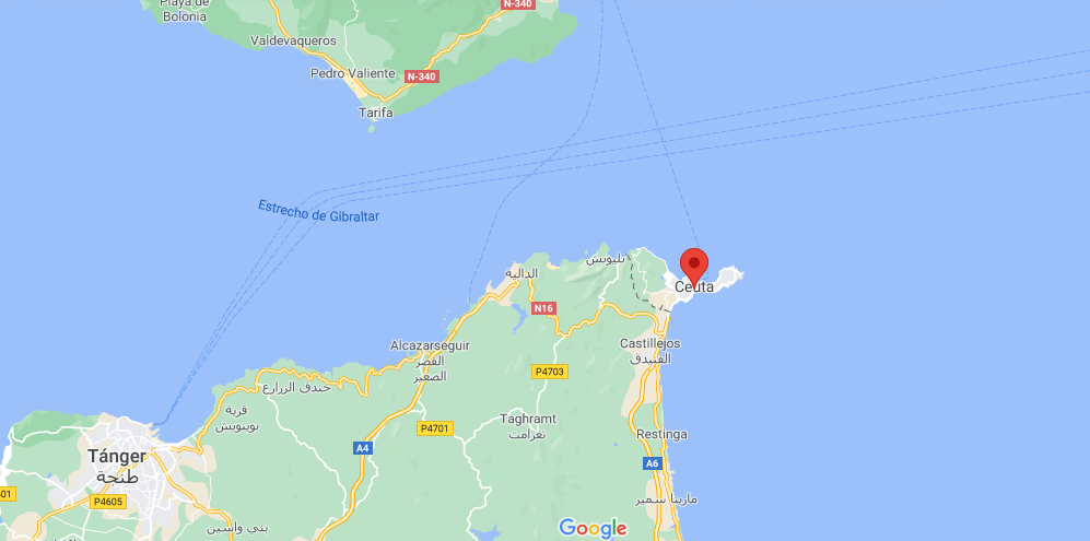 ¿Dónde queda Ceuta en qué país