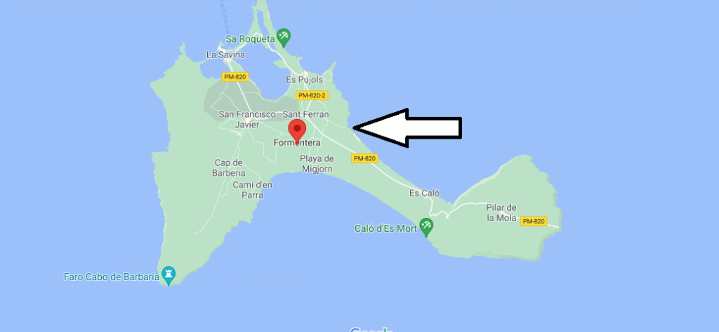 ¿Dónde queda La isla de Formentera