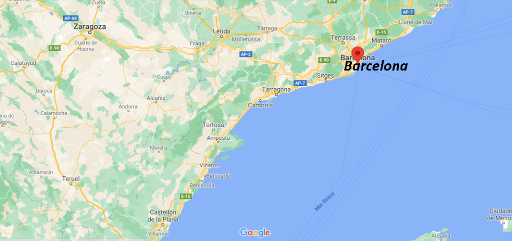 ¿Dónde se sitúa Barcelona