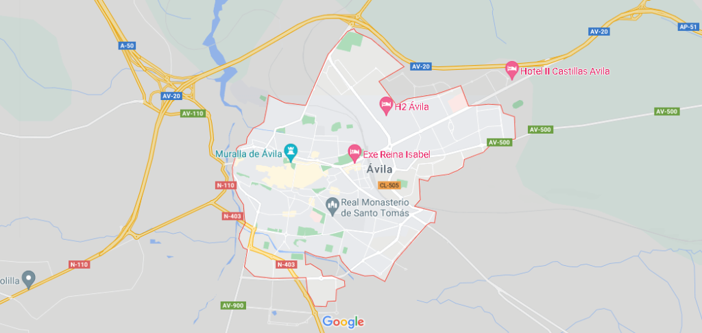 ¿Qué provincia pertenece Ávila