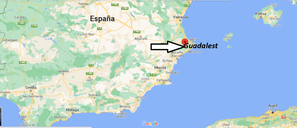 ¿Dónde está Guadalest