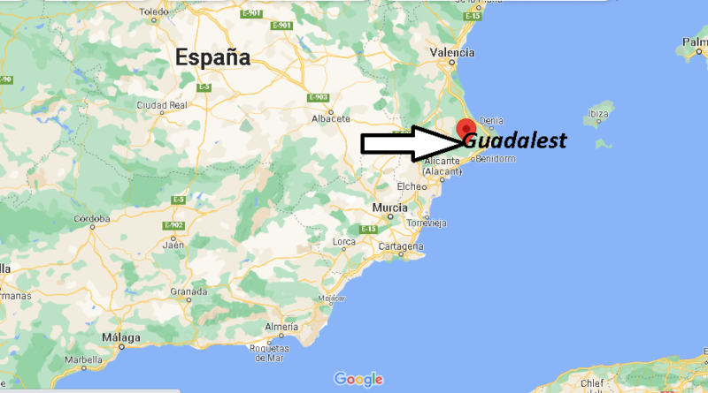 ¿Dónde está Guadalest