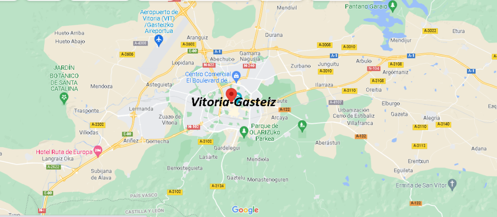 Mapa Vitoria-Gasteiz
