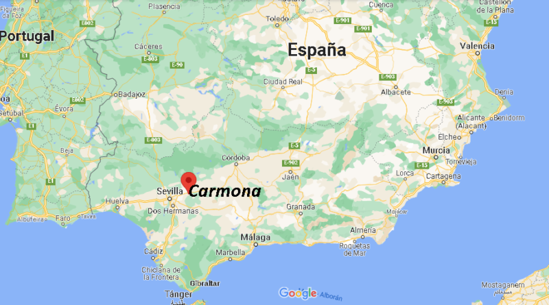 ¿Dónde está Carmona