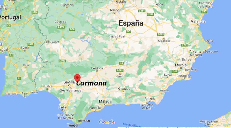 ¿Dónde está Carmona