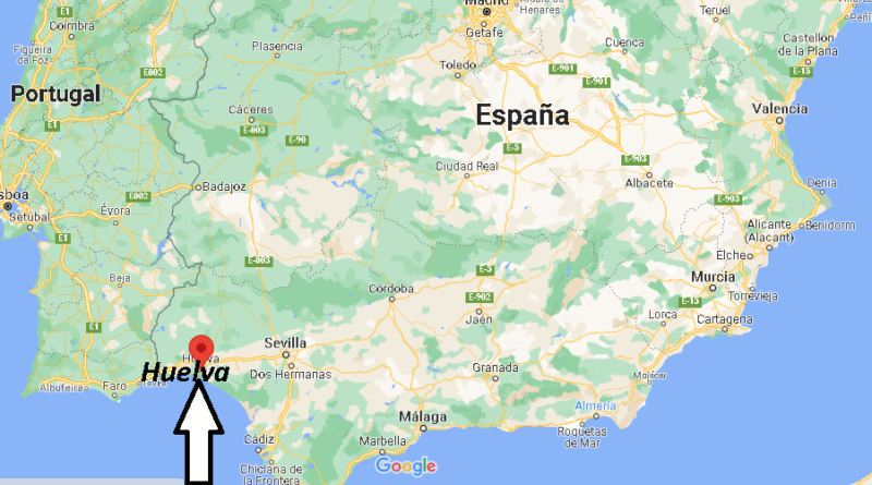 ¿Dónde está Huelva