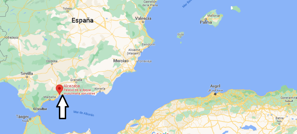 ¿Dónde está La Alcazaba en España