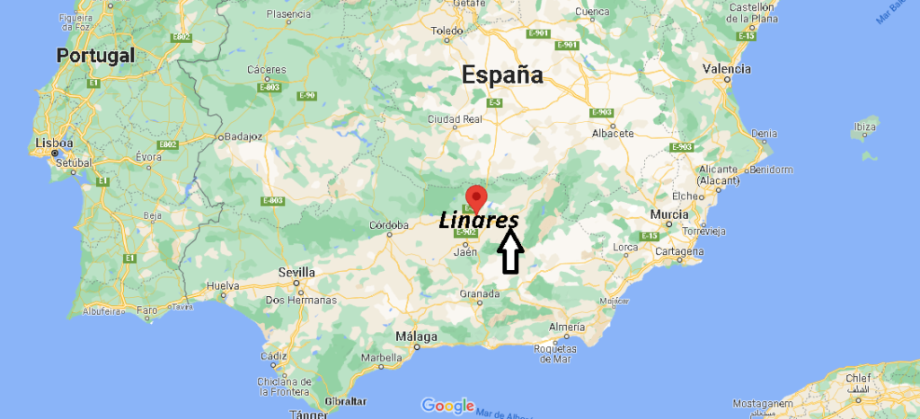 ¿Dónde está Linares