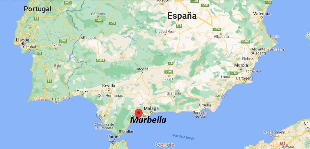 ¿Dónde está Marbella
