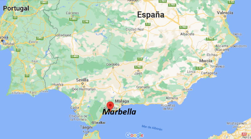¿Dónde está Marbella
