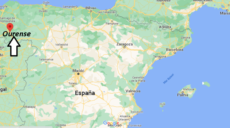 ¿Dónde está Ourense