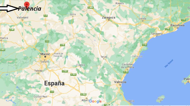¿Dónde está Palencia