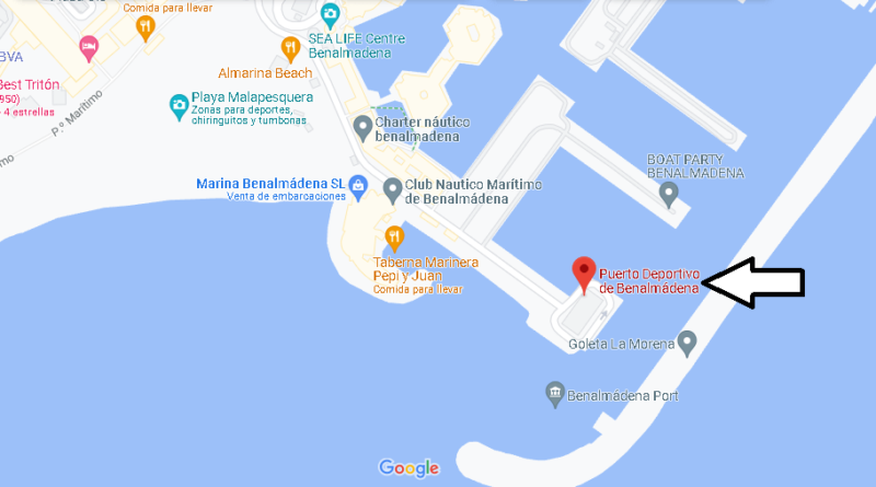 ¿Dónde está Puerto Deportivo de Benalmádena