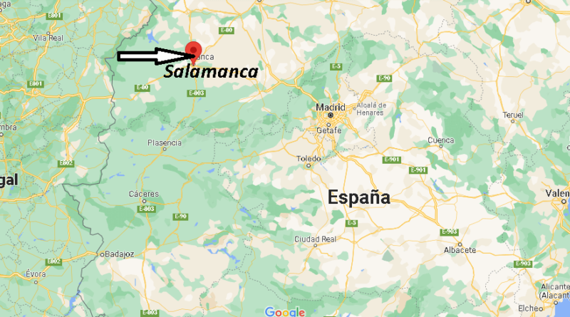 ¿Dónde está Salamanca