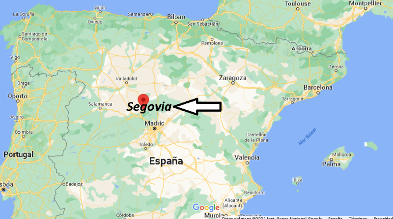 ¿Dónde está Segovia