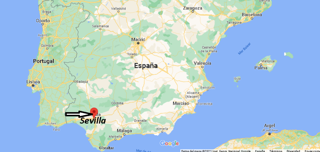 ¿Dónde está Sevilla