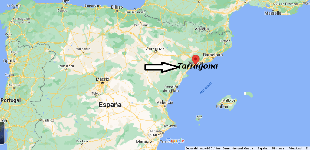 ¿Dónde está Tarragona
