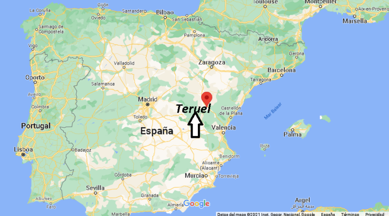 ¿Dónde está Teruel