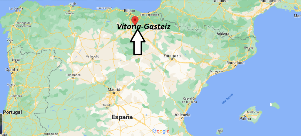 ¿Dónde está Vitoria-Gasteiz