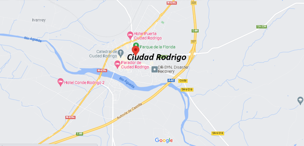 ¿Dónde queda Ciudad Rodrigo