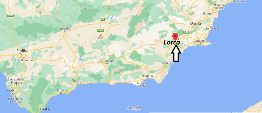 ¿Dónde queda Lorca