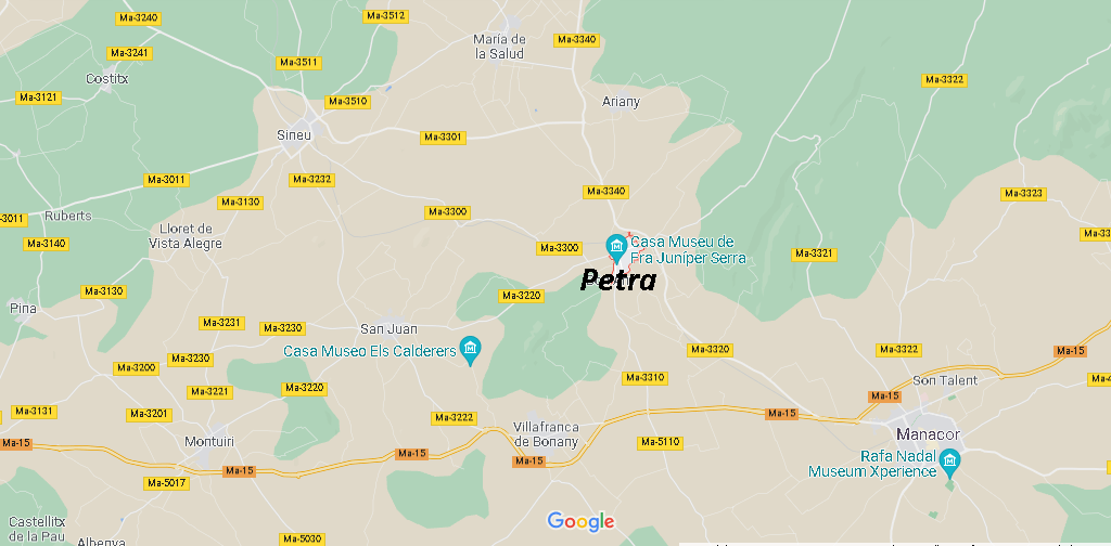 ¿Dónde se encuentra ubicada Petra