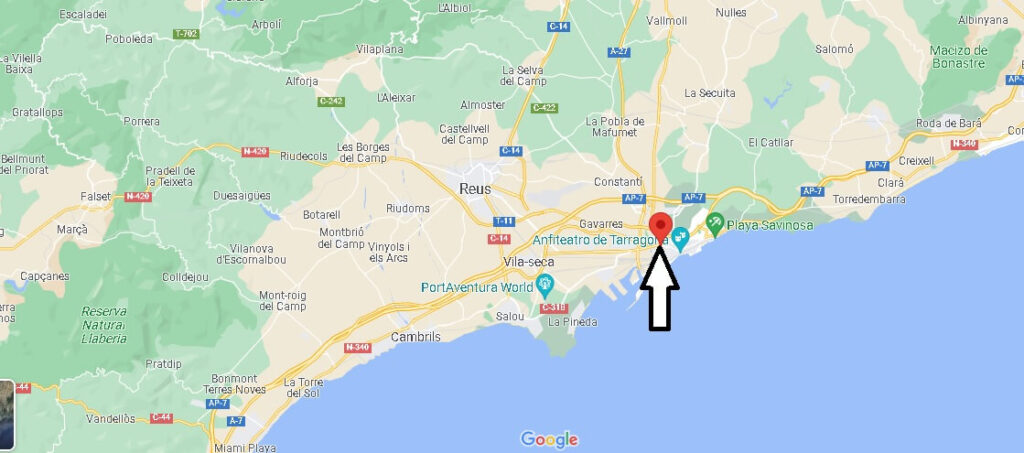 ¿Dónde se sitúa Tarragona